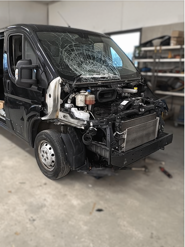 Auto ennen korjausta
